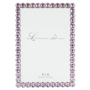 Lawrence Frames Silver Metal Rope 5x7 Picture Frame - Walmart.com