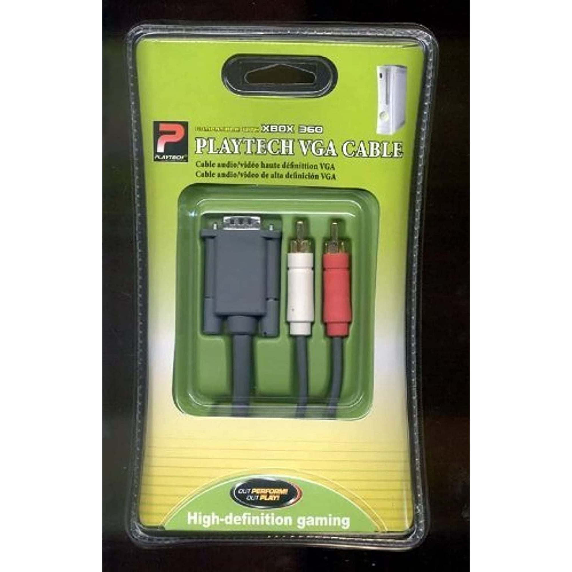 Playtech VGA Cable For Xbox 360