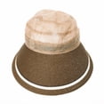 thumbnail image 2 of WITHMOONS Womens Summer Sun Visor Cap Packable Beach Hat SLH1042 (Brown), 2 of 5