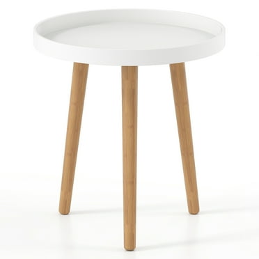 Costway Round Side Table Sofa Coffee End Accent Table Nightstand Home Furniture