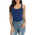 thumbnail image 6 of ANFERRY Womens Tank Top with Shelf Bra Basic Cotton Adjustable Straps Camisoles, 6 of 7