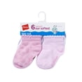 thumbnail image 2 of Hanes Toddler Girl Low Cut Socks, 6 Pack, Sizes 6M-5T, 2 of 4