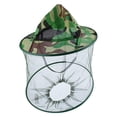 thumbnail image 1 of Sombrero de red Sombrero de apicultor con protección de malla con protección facial de red para la cabeza para actividades de jardinería al aire libre, 1 of 8