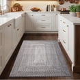 thumbnail image 2 of WANLISELL 31.5" x 47.2" Braided Rug Handmade Area Rug, Non Slip Modern Washable Rug, Indoor Outdoor Woven Rug for Living Room Kitchen, Gray, 2 of 13