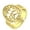 Gold, variant on Lotus Flower Ring IV Stainless Steel Jewelry Birthday Party Gifts for Men Women