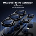 thumbnail image 5 of [1 Pcs] for Samsung Galaxy S26 Ultra Camera Lens Protector - Matte Titanium Alloy [Military Grade Shatterproof] [Strong Adsorption] Glass Camera Screen Protector for S26 Ultra,Black, 5 of 5