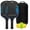 Blue-Set, variant on Carbon Fiber Pickleball Paddles(16mm) USAPA Approved T700 Pickle Ball Rackets for All Skill Level