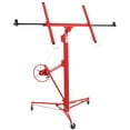 thumbnail image 2 of Kojooin 16 FT Drywall Lift Panel Hoist Jack, Foldable Adjustable Sheetrock Lift with 3 Lockable Wheels for Ceiling or Wall Work, 2 of 7
