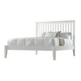 thumbnail image 2 of Camaflexi Mission Style Solid Wood Full Platform Bed in White, 2 of 5