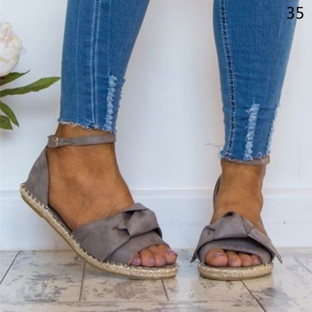 

Women Flat Sandals Open Toe Breathable Casual Female Shoes for Summer 35