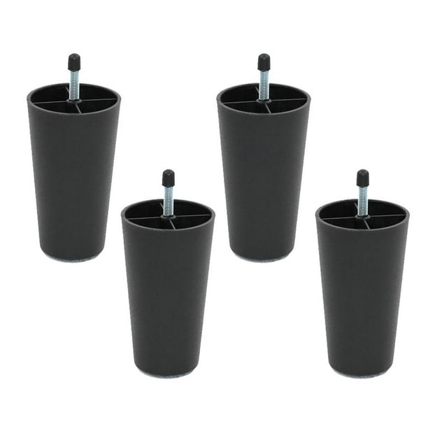 4x Furniture Sofa Legs Set Coated Tapered Wooden Replacement Sofa