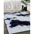 thumbnail image 2 of Ahgly Company Indoor Rectangle Abstract Blue Abstract Area Rugs, 8' x 12', 2 of 6