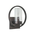 thumbnail image 2 of RADIANCE Goods Transitional 1 Light Rubbed Bronze Outdoor/Indoor Wall Sconce 11" Tall, 2 of 4
