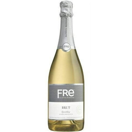 Sutter Home Fre Brut Non-alcoholic Champagne Wine - The best NA Brut on the market! (3 Bottles)
