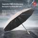 thumbnail image 3 of Automatic Reverse Folding Umbrella-Windproof Frame, Reflective Black Glue Coating for Sunscreen and Rain Protection C, 3 of 5