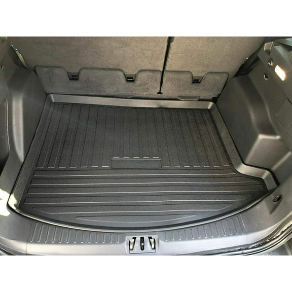 EACCESSORIES EA Cargo Liner – Trunk Mat for Ford Escape 2013-2019 – Weather-Resistant Trunk Mats for Cars with Raised Lip – Non-Slip Car Trunk Mat Rubber – Easy to Install – Laser Pre-Cut Design