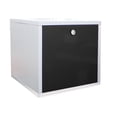 thumbnail image 2 of Buro Flotante Recamara Mdf Recamara Ensamblado Vinil Negro, 2 of 8