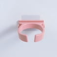 thumbnail image 1 of Nvzi Soporte minimalista para secador de pelo doméstico de 3 piezas, estante de almacenamiento de conducto de viento multifuncional, sin perforaciones, sin rastro (rosa), 1 of 5