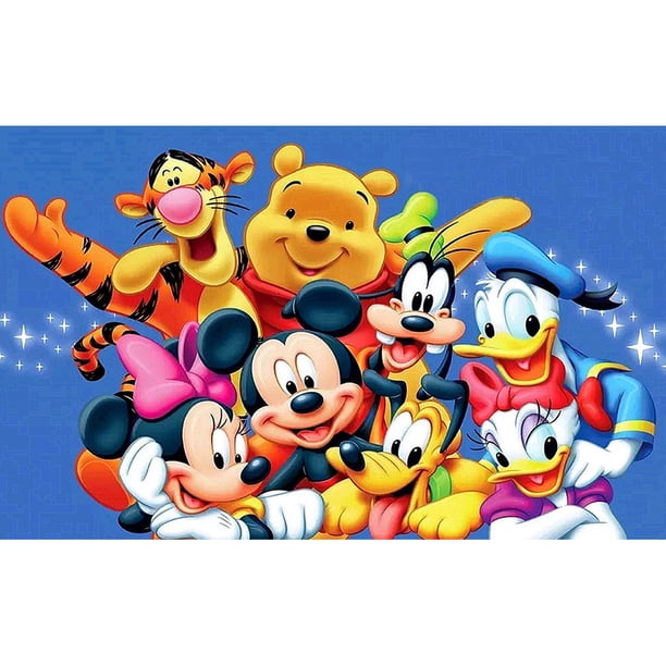 Diamante Pato Donald Diamante Resina Diamante Pintura 60*40 CM QF181