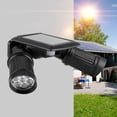 thumbnail image 2 of Adjustable Dual?Head 14LED Solar Spotlight Motion Sensor Wall Light Security Light for Outdoor Yard Garden, 2 of 5