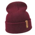thumbnail image 1 of Gorros de invierno Strade Fareast Limited para hombre y mujer color Vino rojo 2 piezas, 1 of 4