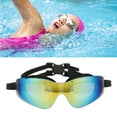 thumbnail image 4 of Gafas De Natación, Espejo De PC Anti Fog, Prueba De Fuga, Vista Ancha, Duradera, Para Adultos, Marco De Espejo De PC, Opciones De Color Múltiples, Con Clips De Nariz Y Tapones, 4 of 7
