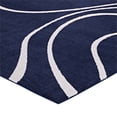 thumbnail image 3 of Modway Therese Abstract Swirl 5' x 8' Area Rug in Navy and Ivory, 3 of 6