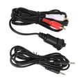 thumbnail image 3 of Cable de Montaje del Panel de Tablero, Cable de Montaje de Panel Aux Resistente Al Desgaste PVC LIGERO DE 3.5 mm A 3RCA Para Motocicleta para Automóril, 3 of 7
