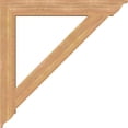 thumbnail image 3 of Ekena Millwork 5 1/2"W x 46"D x 46"H Traditional Traditional Smooth Bracket, Western Red Cedar, 3 of 4
