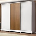 thumbnail image 2 of Ropero Closet Madesa Royale 3 Puertas B/M/B CP 228 cm de altura x 231 cm de ancho x 55 cm de profundidad, 2 of 5