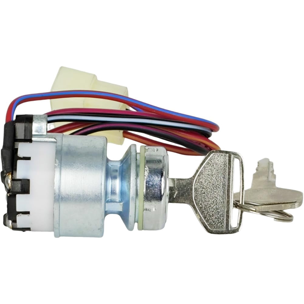 Starter Ignition Switch w/Key T4625-B0100 Compatible with KIOTI CK DK DS RX Tractor 36919-75160 36919-75162 Compatible with Kubota RTV1100CR9 RTV1100CRX RTV1100CW M8540 M9540
