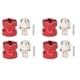 thumbnail image 1 of Adaptador de metal de cubo de rueda hexagonal RC de 12 mm BRILLAR Traxxas Hsp Redcat, 1 of 10