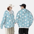 thumbnail image 4 of Fotbe Funny Chicken Chaqueta con Protección Solar UPF 50+ para Hombre y Mujer, Camisa con Capucha y Bolsillos-Large, 4 of 7