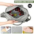 thumbnail image 4 of Deago Large Lunch Bag Insulated Lunch Box Leakproof Reusable Cooler Bags for Adult Men Women - Green, 4 of 8