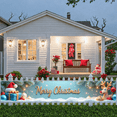 thumbnail image 4 of Decorative Design Merry Christmas Banner Festive Theme New Year Celebration Gifts Holiday Decoration for Christmas Party Family Gathering Winter Events, 4 of 9