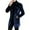 AA-Blue, variant on BiZtdJrK Men's Casual Mid-Length Trench Coat Single Breasted Turn Down Collar Velvet Blazer Solid Color Business Office Outfits, Black, M
