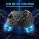 thumbnail image 5 of Control Inalámbrico para Juegos de PC para PC/Mobile Android/Switch/IOS/, Controles de PC con Joystick de Doble Pasillo de 2,4 GHz, Gatillo Hall, Giroscopio de 6 Ejes, Doble Vibración y Turbo, 5 of 9
