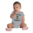 thumbnail image 6 of Save Bees Essential Workers Earth Day Romper Boys or Girls Infant Baby Brisco Brands 12M, 6 of 7