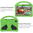 thumbnail image 2 of Dteck Case for Samsung Galaxy Tab A7 10.4" SM-T500 T505 (2020 Released) 10.4-inch,Shockproof EVA Foam Kids Friendly Handle Lightweight Protective Shell Back Cover With Kickstand,Green, 2 of 6