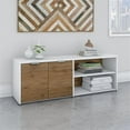 thumbnail image 2 of Pemberly Row Modern Low Storage Cabinet with Doors and Shelves, 2 of 7