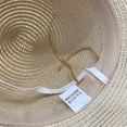 thumbnail image 5 of Children's Girls Sunscreen Hat Summer Bow Sun Hat Straw Hat Braided Hat Beach Hat Sun Visor Fisherman's Hat Cozy Yellow - 52, 5 of 5
