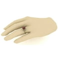 thumbnail image 2 of Natural Red Garnet Ring Garnet Ring-Genuine Garnet Birthstone Unique Ring-925 Solid Sterling Silver Ring-Ring, 2 of 2