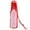 Red, variant on Portable Dog Water Bottle with Attached Drinking Trough Leakproof Travel Pet Water Dispenser for Outdoor Activities Hiking Walking Camping, 250ML