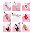 thumbnail image 3 of 15 pinceles para decorar pasteles, kit de pinceles para pintar pasteles, pinceles para pintar alimentos, fondant, azúcar, bricolaje, suministros para decorar galletas, glaseado de dulces, pincel de, 3 of 7