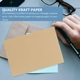 thumbnail image 5 of WHAMVOX Brown Kraft Paper for Writing or Wrapping 100 Sheets A4 Size Strong and Coarse with High Tensile Strength, 5 of 8