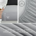 thumbnail image 2 of RUIKASI 5 Pieces Black/Light Grey Twin Bed Comforter Set with Sheets - Bed in a Bag with Comforter and All Season Sheets, Pillowcases, 2 of 7