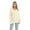Beige, variant on Women's Long Sleeve Thin Cardigan Jacket Button Down Hollow-Out Sweater Open Coat