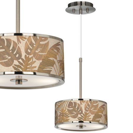 Tropical Woodwork Giclee Glow 10 1 4 Wide Pendant Light Walmart Com