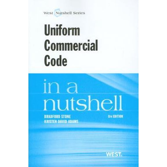 Pre-Owned Uniform Commercial Code in a Nutshell (Paperback) 0314277447 9780314277442