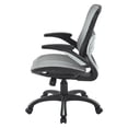 thumbnail image 2 of Pemberly Row Mesh Seat and Back Manager Chair in Gray Mesh Fabric, 2 of 9